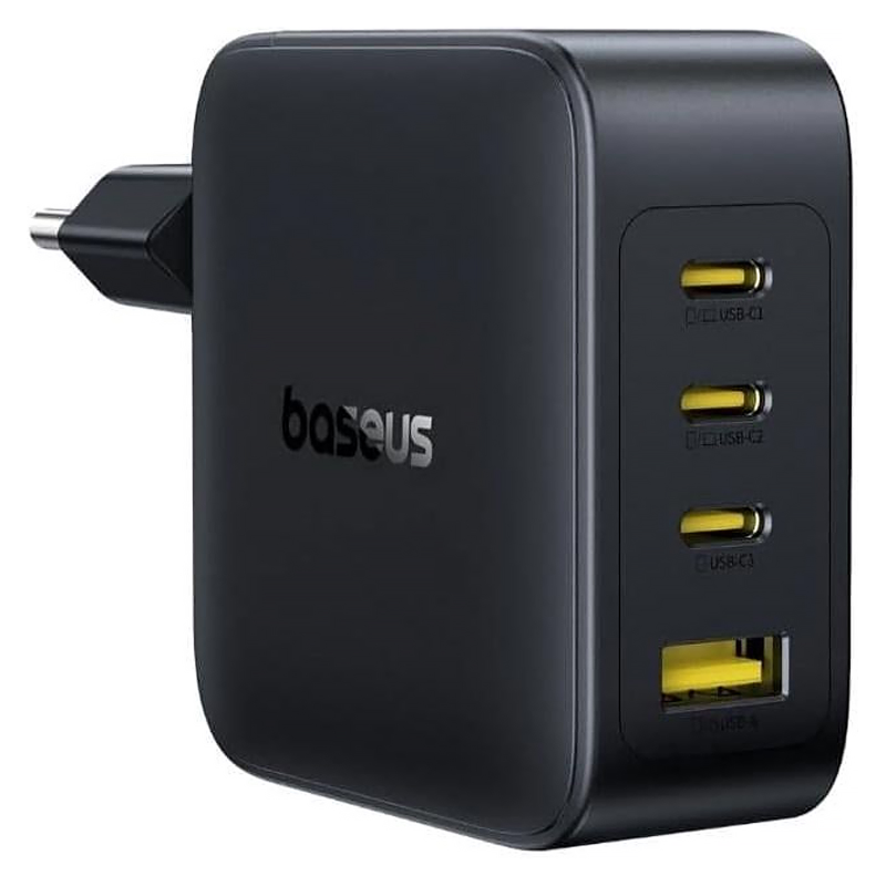 МЗП Baseus EnerFill FH11 PD140W+QC3.0 (1USB-A/3C) (E0121J), Cosmic Black, купити оптом з доставкою