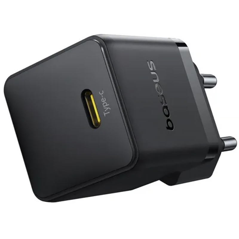 СЗУ Baseus Palm Fast Charger 20W (1USB-C) + кабель Type-C to Type-C (P10111602) на картинке №3