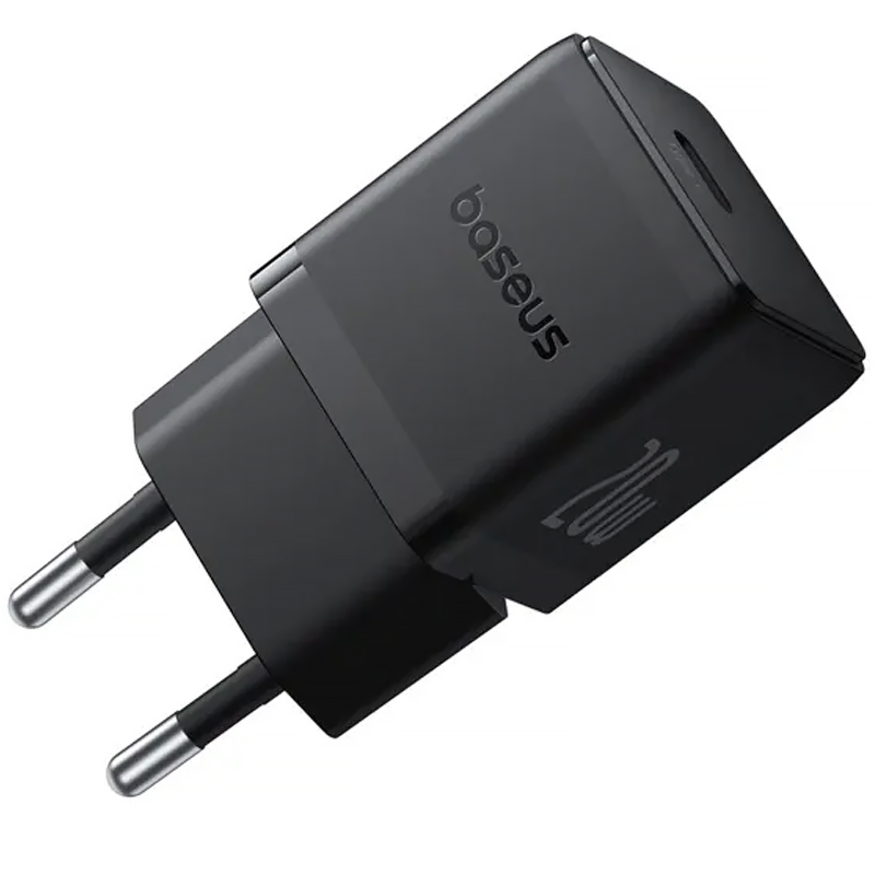 МЗП Baseus Palm Fast Charger 20W (1USB-C) + кабель Type-C to Type-C (P10111602), Cluster Black 3, купити оптом з доставкою