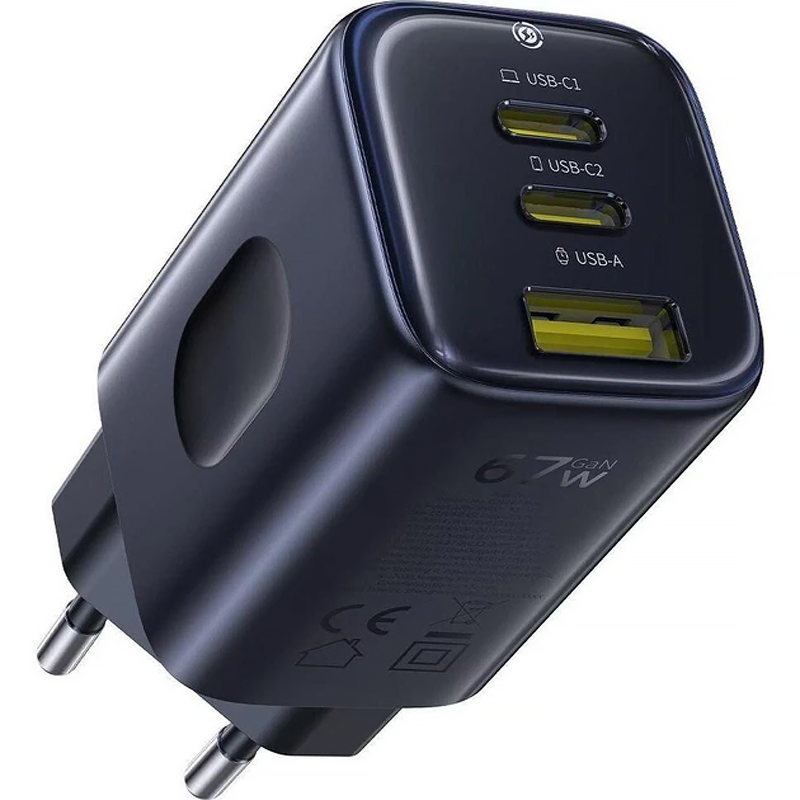 МЗП Baseus PicoGo AE11 Fast Charger 67W (1USB-A/2C) (E01212), купити оптом з доставкою