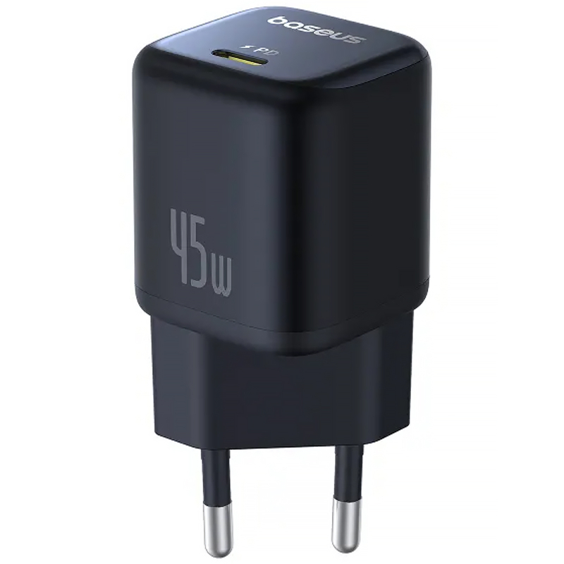 СЗУ Baseus PicoGo GaN Fast Charger 45W (1USB-C) (P10176800) на картинке №1