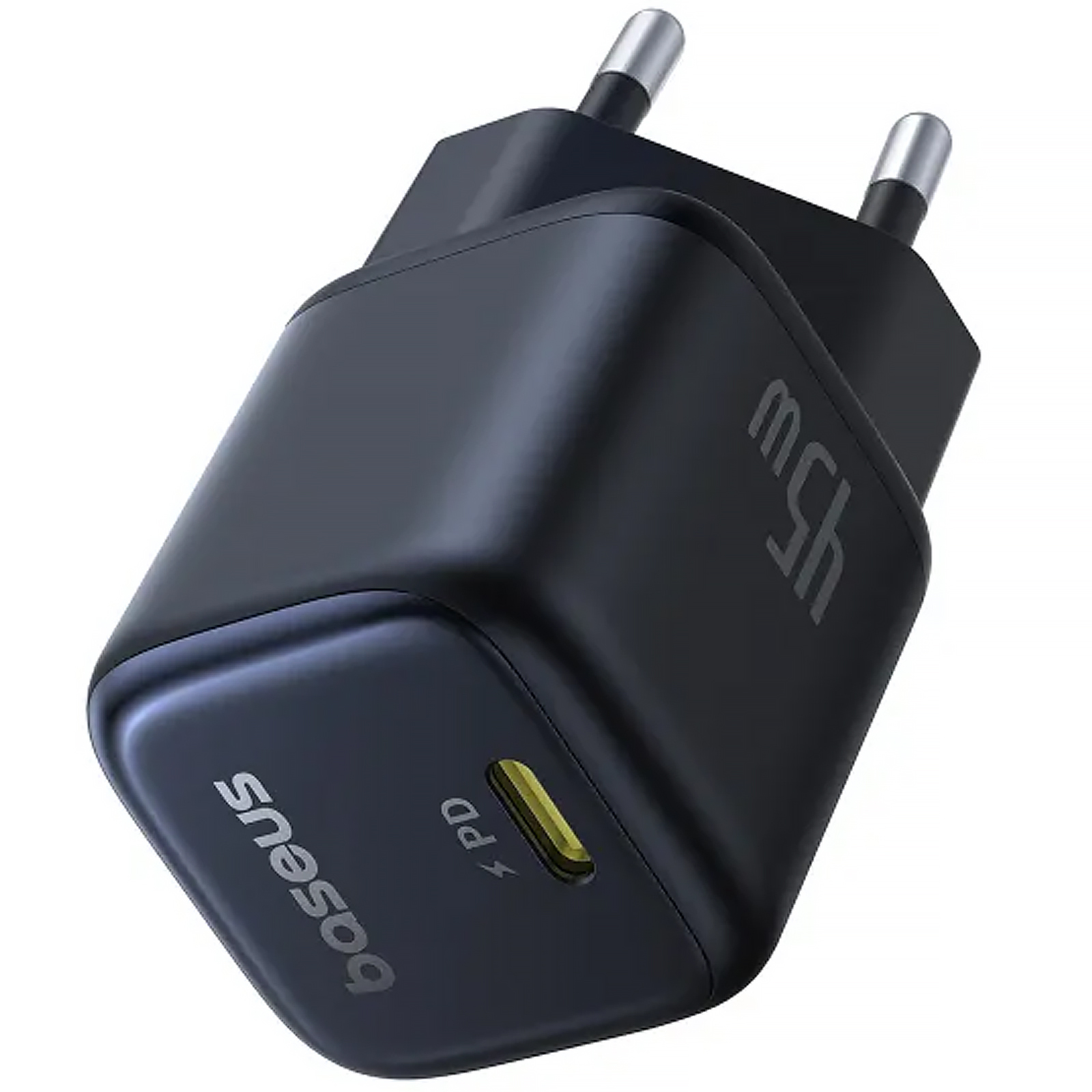 МЗП Baseus PicoGo GaN Fast Charger 45W (1USB-C) (P10176800), Cosmic Black 2, купити оптом з доставкою
