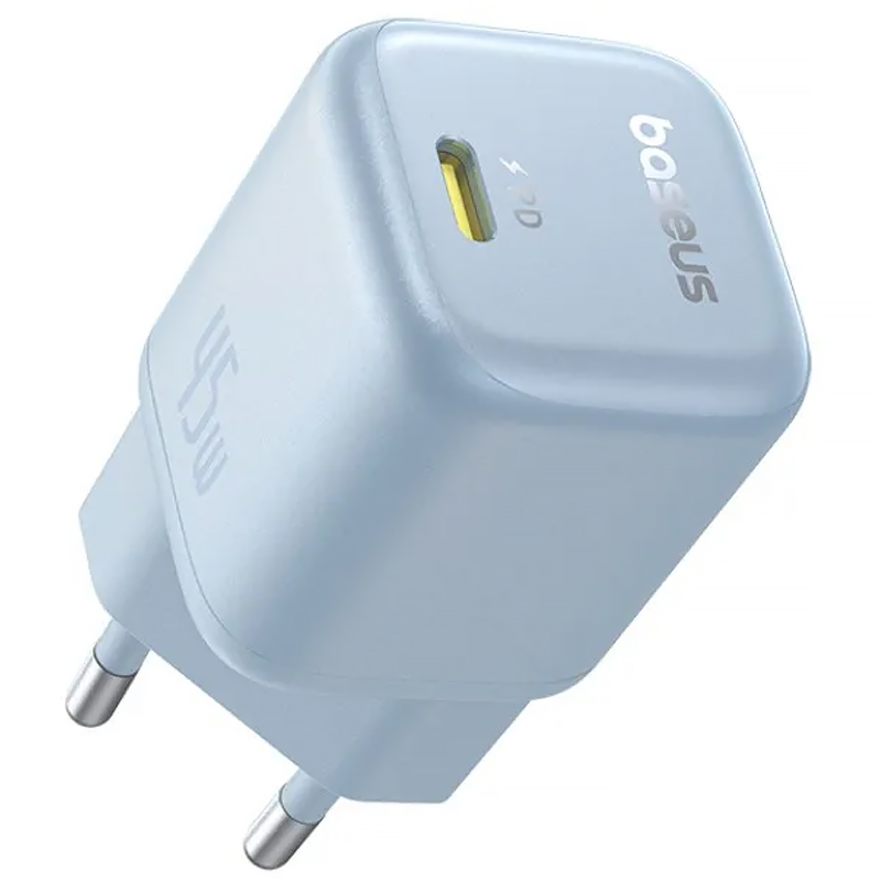 МЗП Baseus PicoGo GaN Fast Charger 45W (1USB-C) (P10176800), Galaxy Blue 2, купити оптом з доставкою