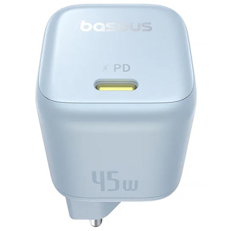 МЗП Baseus PicoGo GaN Fast Charger 45W (1USB-C) (P10176800), Galaxy Blue 4, купити оптом з доставкою