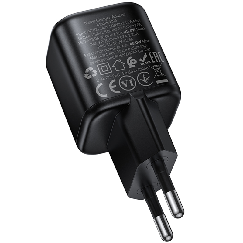 МЗП Hoco N84 Mini PD45W (1USB-C) на малюнкі №3
