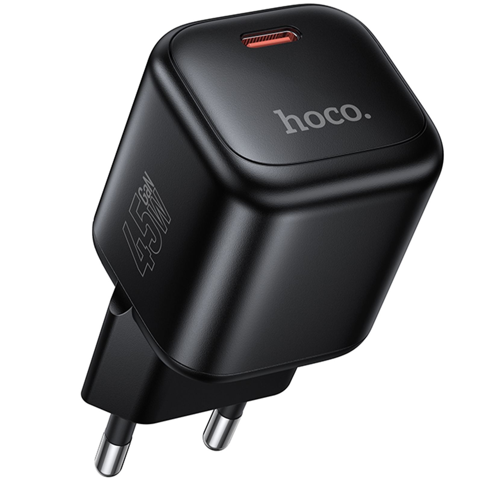 СЗУ Hoco N84 Mini PD45W (1USB-C), Black 3, купить оптом с доставкой