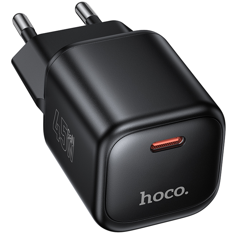 СЗУ Hoco N84 Mini PD45W (1USB-C), Black 5, купить оптом с доставкой