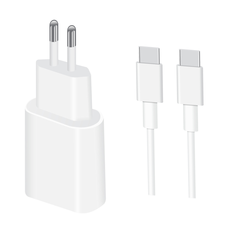 СЗУ Amaya AC35CC PD35W (1USB-C) + кабель Type-C to Type-C, White, купить оптом с доставкой
