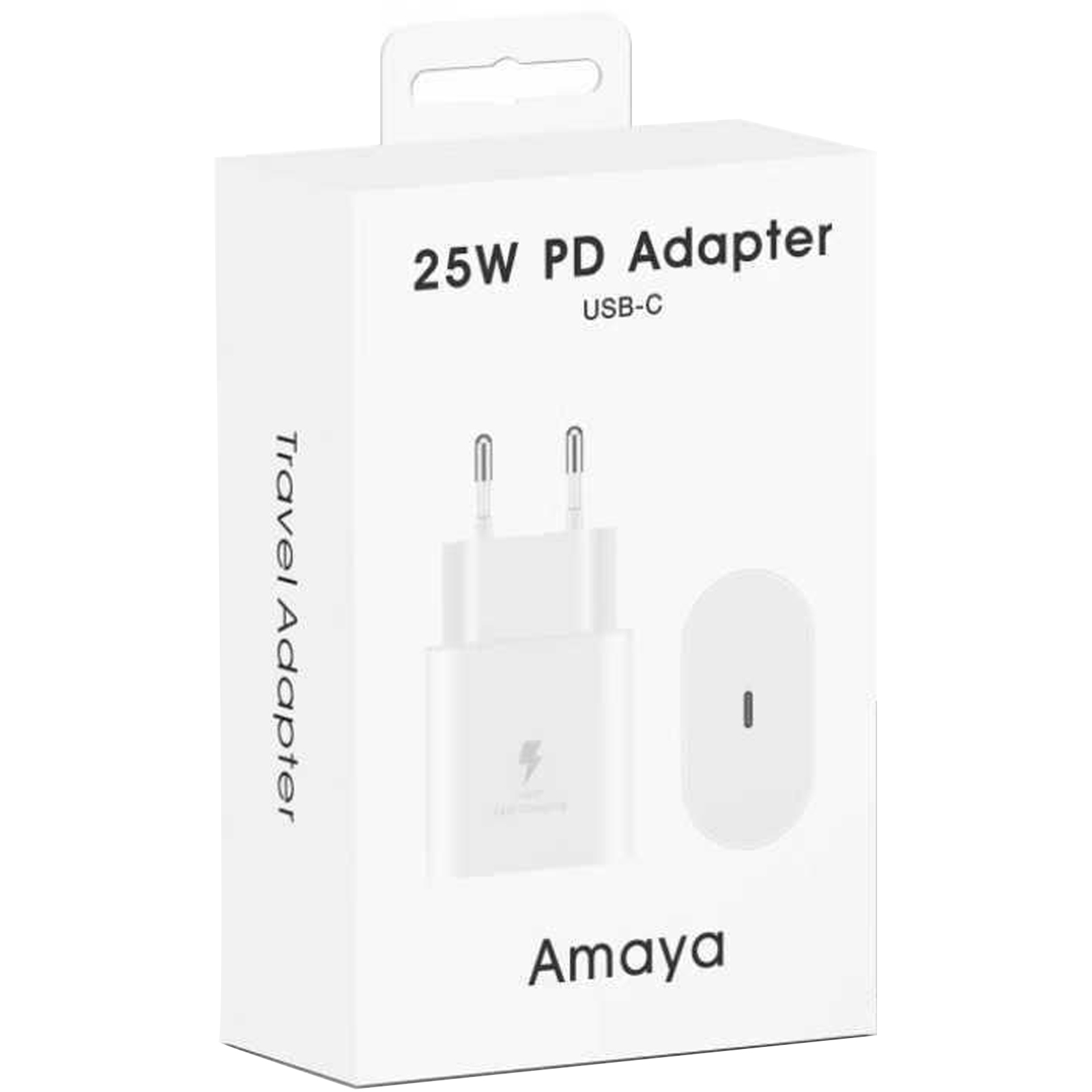 МЗП Amaya SC25 PD25W (1USB-C), White 1, купити оптом з доставкою