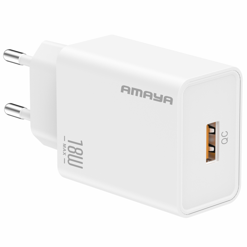 СЗУ Amaya E222S QC3.0 18W (1USB-A), купить оптом с доставкой