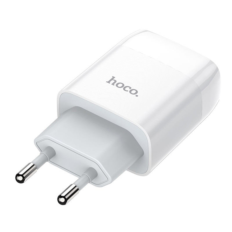 СЗУ Hoco C73A Glorious 2.4A (2USB-A), Белый 1, купить оптом с доставкой