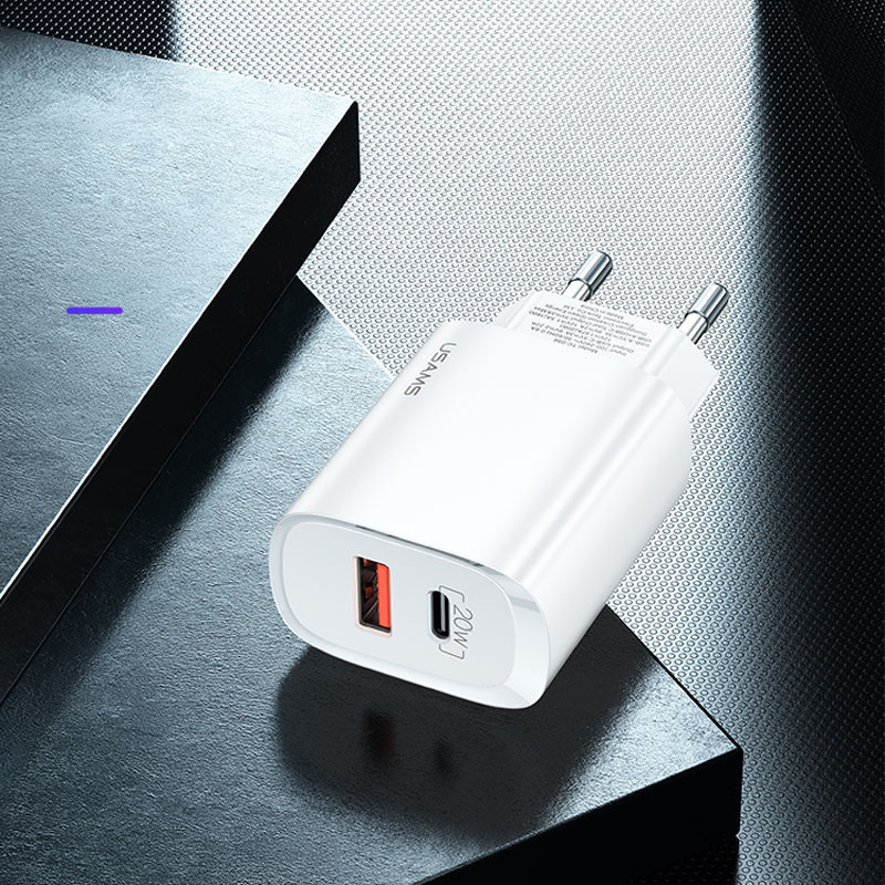 МЗП Usams US-CC121 T35 QC3.0 + PD3.0 20W дивитися фото №3