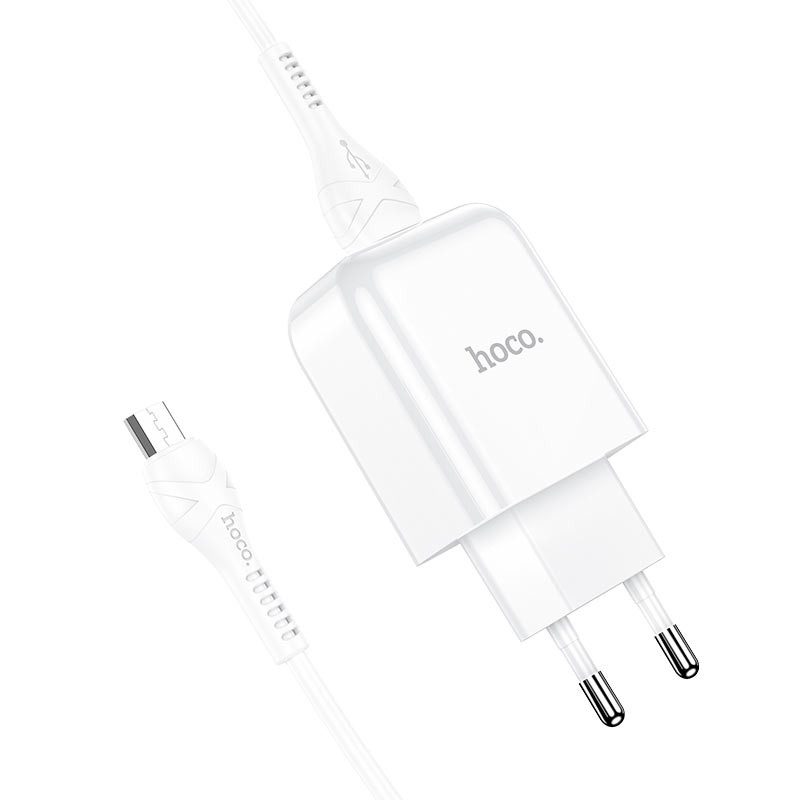 МЗП HOCO N2 (1USB/2.1A) + USB - MicroUSB дивитися фото №2