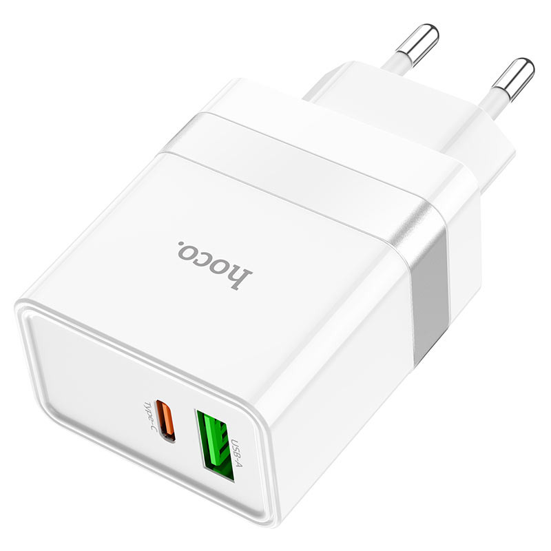 МЗП Hoco N21 Topspeed PD30W+QC3.0 (1USB/1Type-C/3A) дивитися фото №2