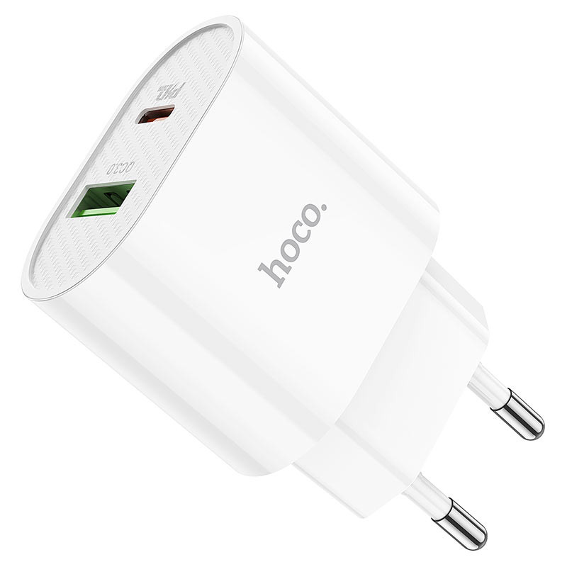 МЗП HOCO C95A PD 20W+QC3.0 (1USB/Type-C/3A) дивитися фото №4