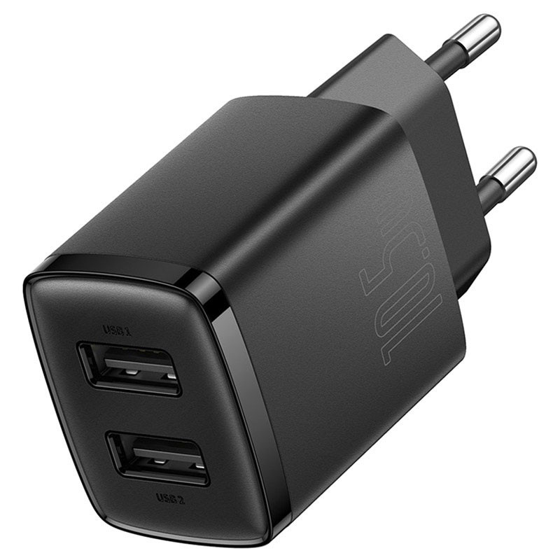 МЗП Baseus Compact 10.5W (2USB) (CCXJ01) дивитися фото №1