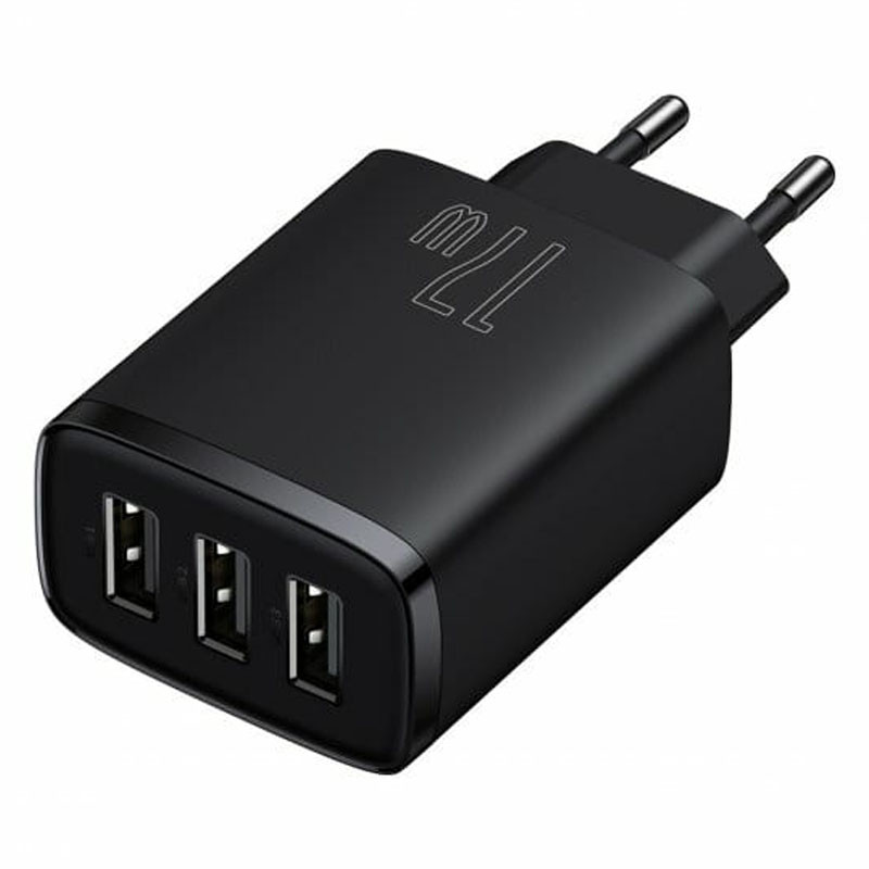 МЗП Baseus Compact 17W (3USB) (CCXJ02) дивитися фото №3