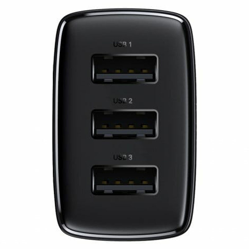 МЗП Baseus Compact 17W (3USB) (CCXJ02) дивитися фото №4