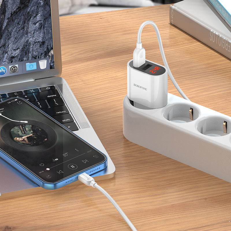 МЗП Borofone BA63A Richy + Lightning дивитися фото №4