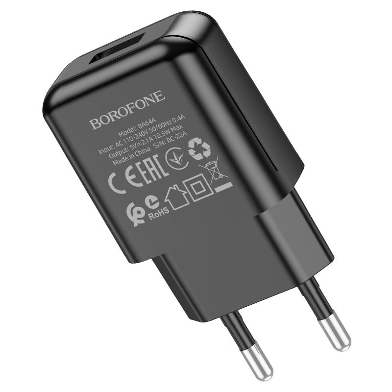 МЗП Borofone BA64A Single port дивитися фото №1