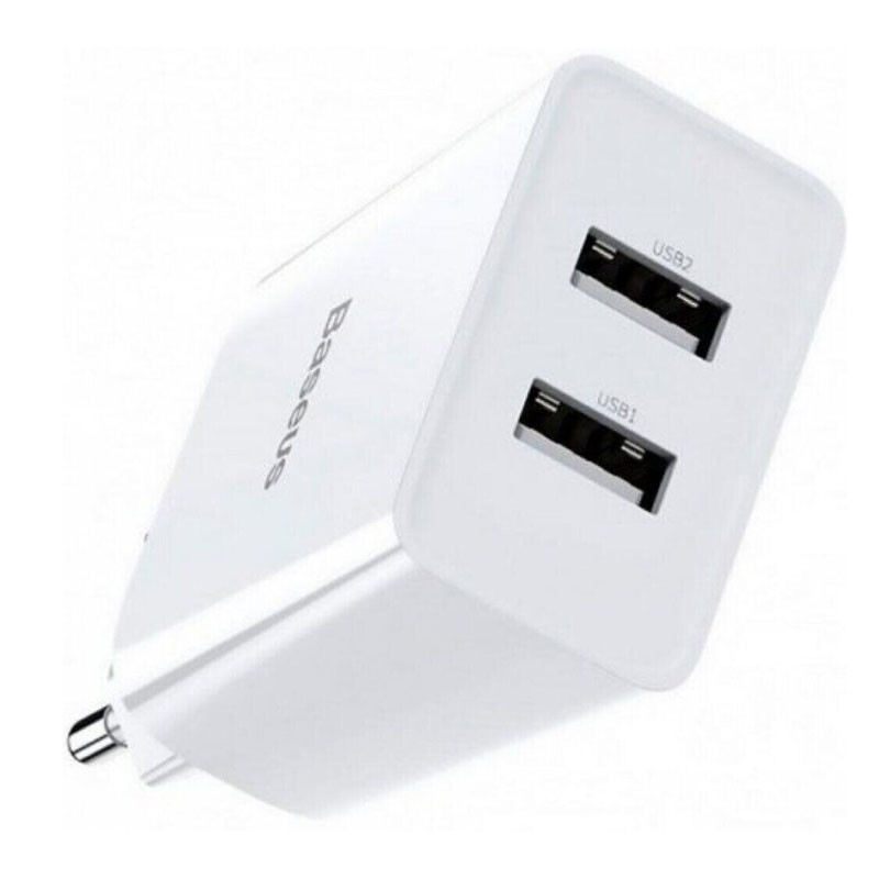 МЗП Baseus Compact 10.5W (2USB) (CCXJ01) дивитися фото №1