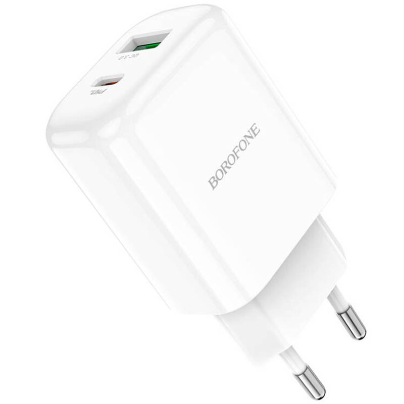 МЗП Borofone BN4 PD20W+QC3.0 (1USB/1Type-C/3A) дивитися фото №3