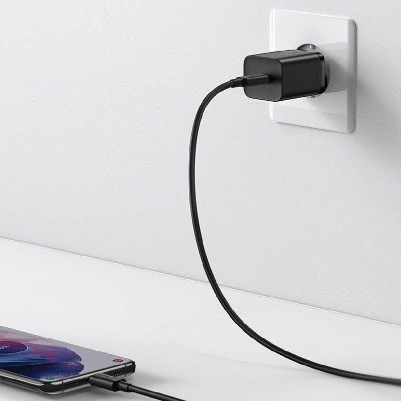 МЗП Baseus Super Si Quick Charger 25W (1USB-C) (CCSP) на малюнкі №3
