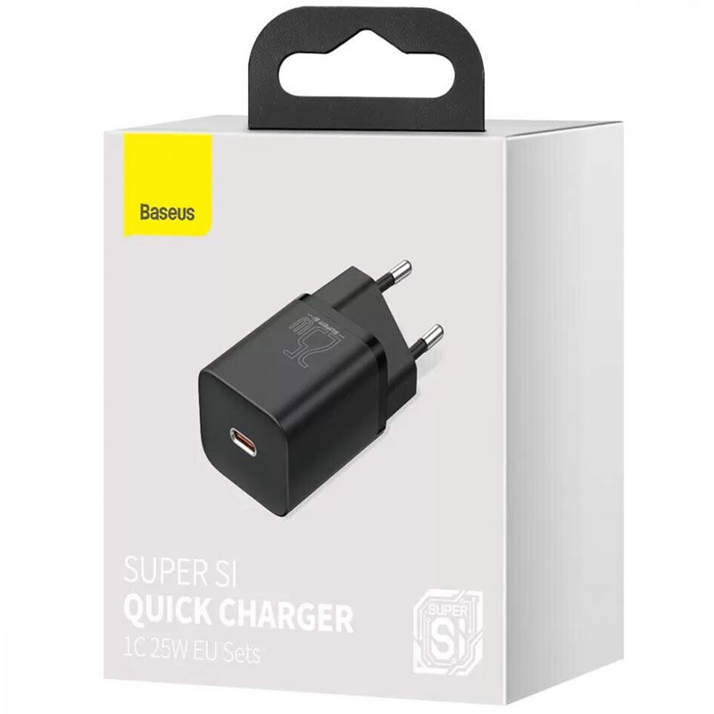 МЗП Baseus Super Si Quick Charger 25W (1USB-C) (CCSP) на малюнкі №4