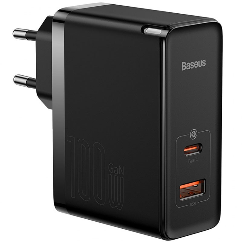МЗП Baseus GaN5 Pro Type-C+USB 100W EU (CCGP09020) дивитися фото №1
