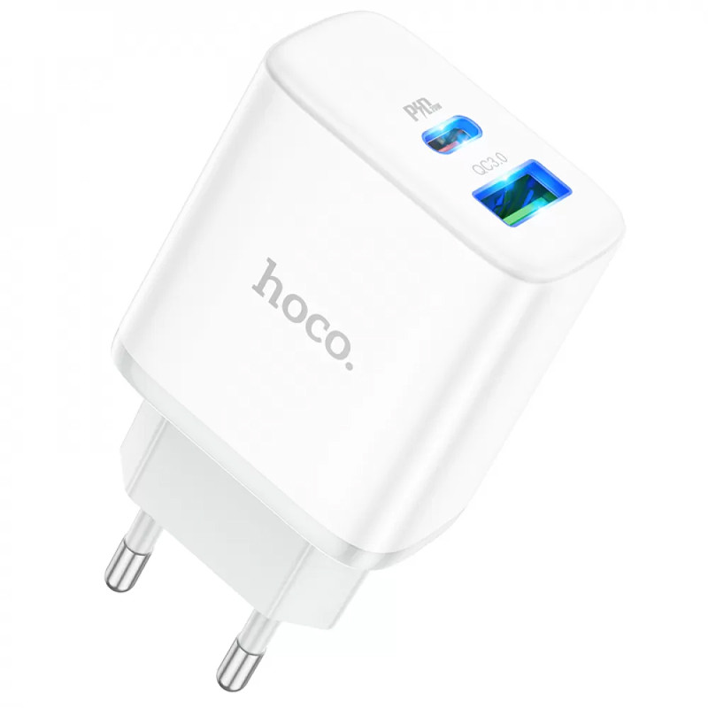 МЗП Hoco C105A Stage PD20W+QC3.0 (1USB-A/1C), купити оптом з доставкою