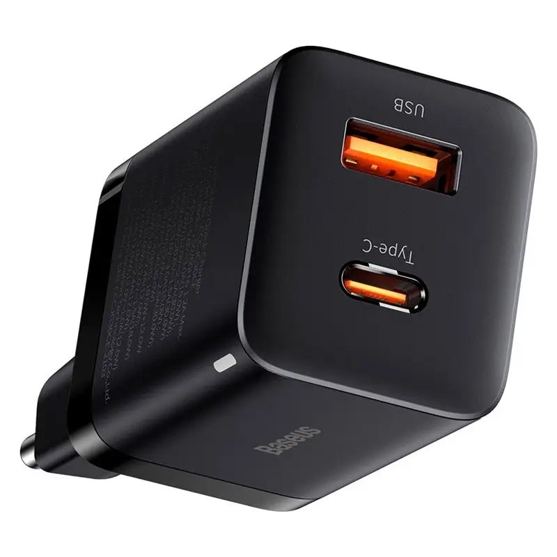 МЗП Baseus Super Si Pro Quick Charger 30W (1USB-A/1C) (CCSUPP-E) на малюнкі №5