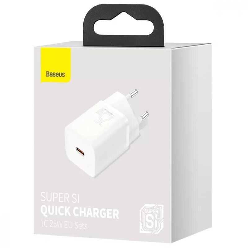 МЗП Baseus Super Si Quick Charger 25W (1USB-C) (CCSP) на малюнкі №4