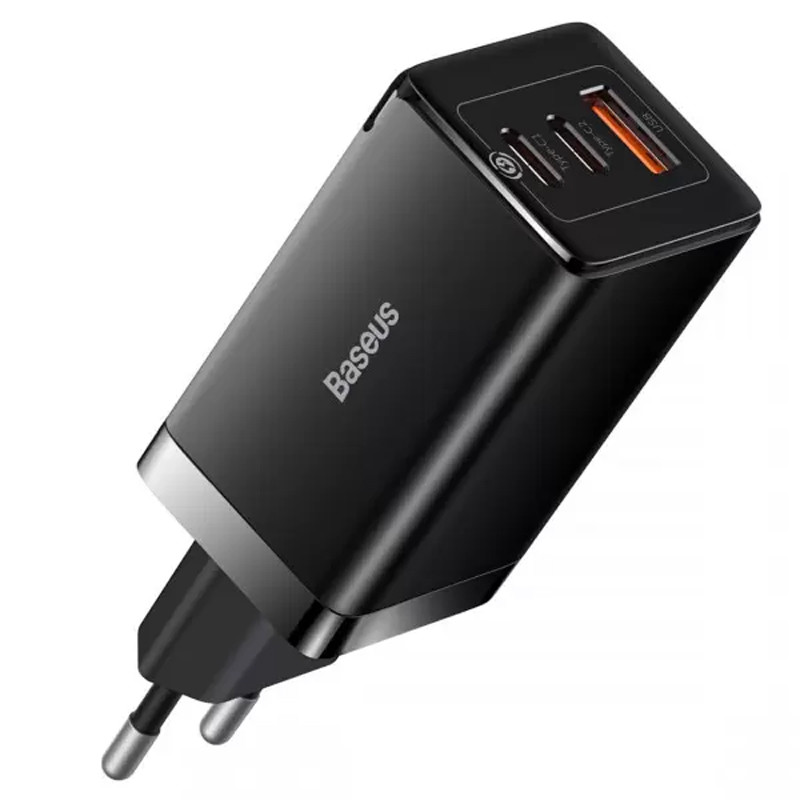 МЗП Baseus GaN5 Pro 65W 2Type-C+USB 100W EU (CCGP12020) дивитися фото №1