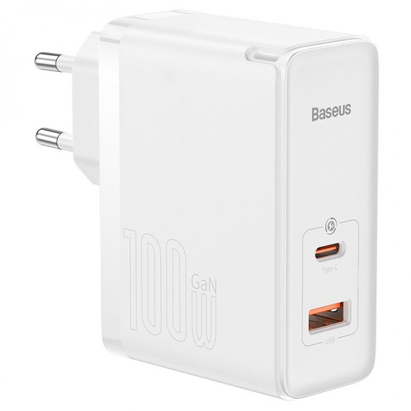 МЗП Baseus GaN5 Pro Type-C+USB 100W EU (CCGP09020) дивитися фото №1