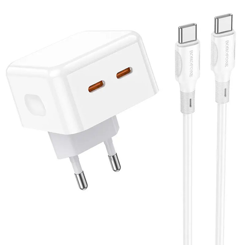 МЗП Borofone BA76A Source PD35W (2Type-C) + Type-C to Type-C дивитися фото №1