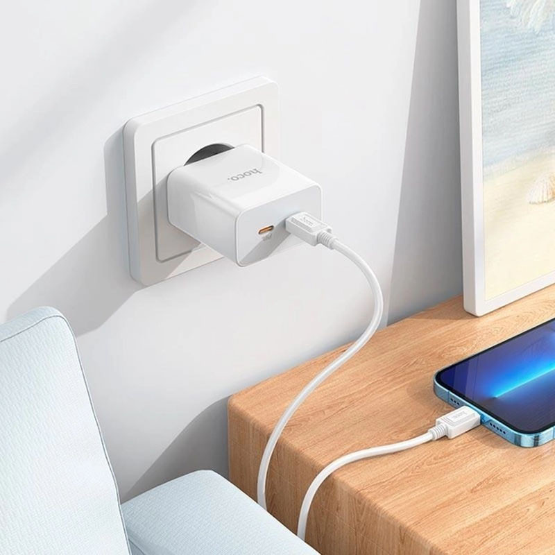 МЗП Hoco C108A PD 35W (2 Type-C) дивитися фото №7