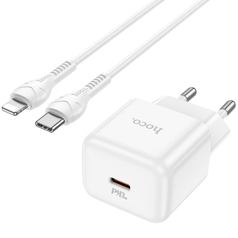 МЗП Hoco N32 Glory PD30W Type-C to Lightning дивитися фото №2