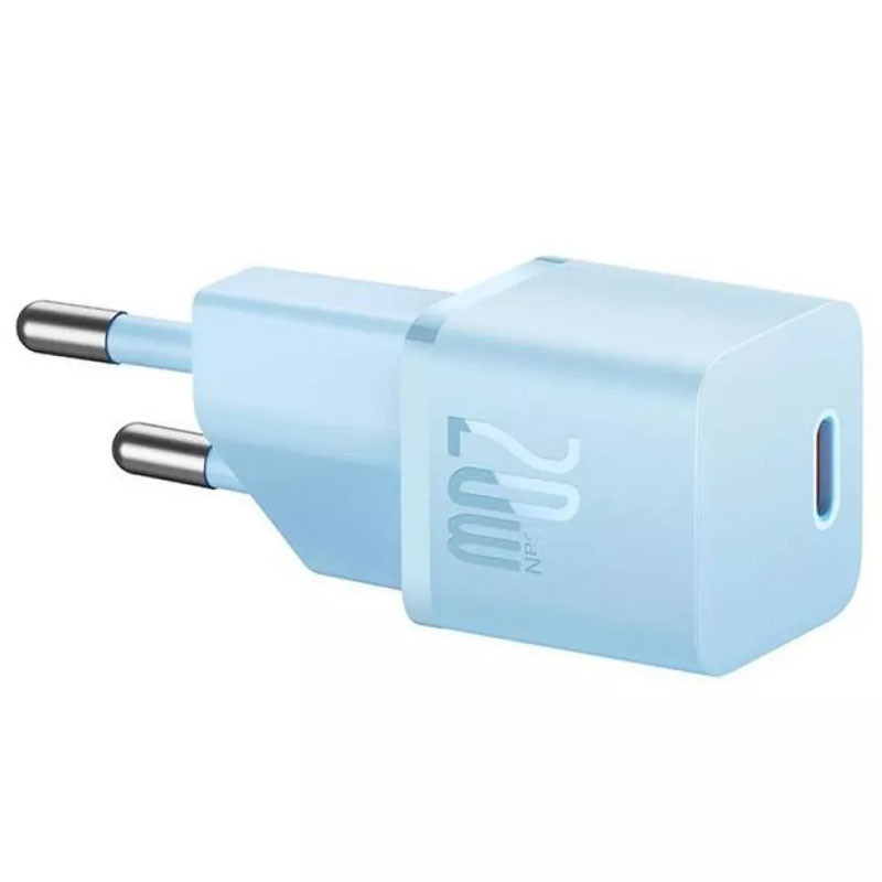 МЗП Baseus GaN5 Fast Charger (mini) PD20W (1USB-C) (CCGN05010) на малюнкі №3