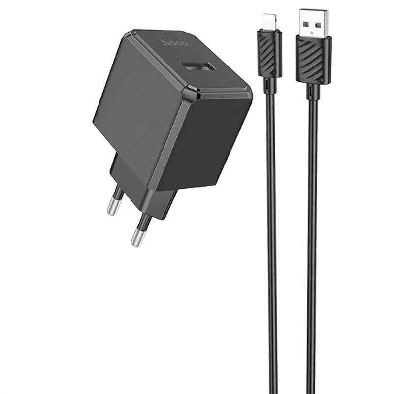МЗП HOCO CS11A (1USB) + Lightning дивитися фото №1