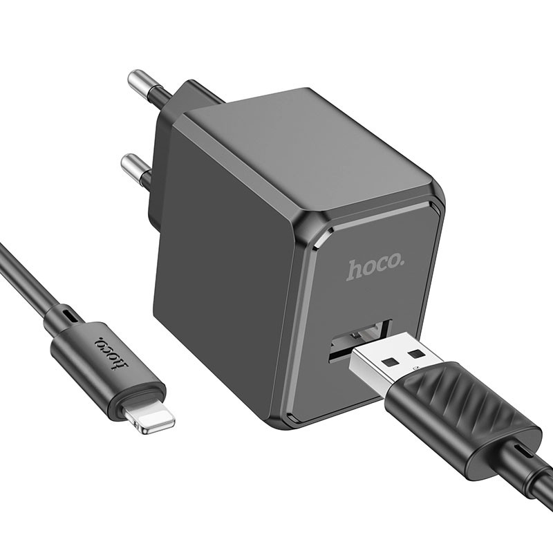 МЗП HOCO CS11A (1USB) + Lightning дивитися фото №2
