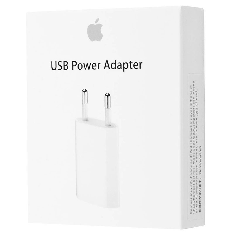 МЗП 5W USB-A Power Adapter for Apple (AAA) (box) дивитися фото №3