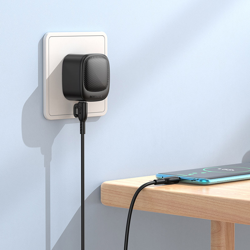 МЗП Borofone BAS22A Fortune PD20W+QC3.0 (1C1A) + Type-C to Type-C дивитися фото №3