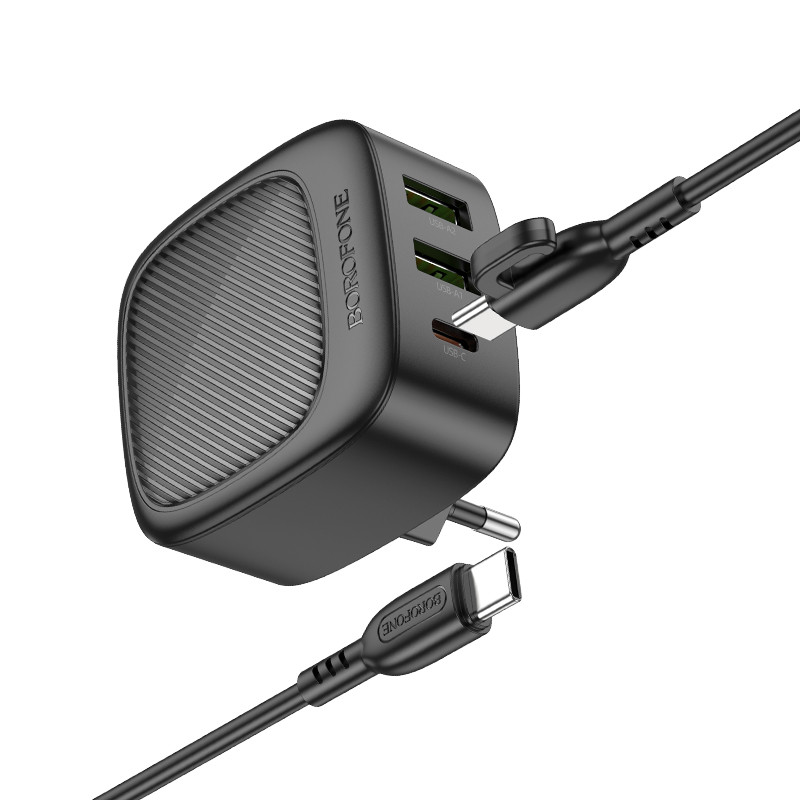 МЗП Borofone BAS23A Lucky PD30W (1C2A) + Type-C to Type-C дивитися фото №5