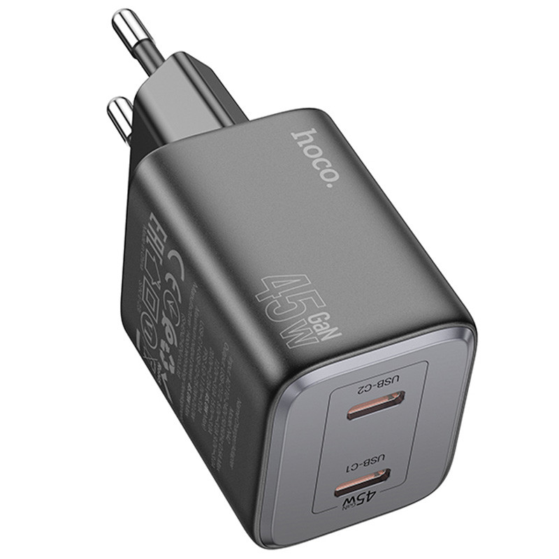 МЗП Hoco N42 Elogiado PD45W (2USB-C) на малюнкі №2