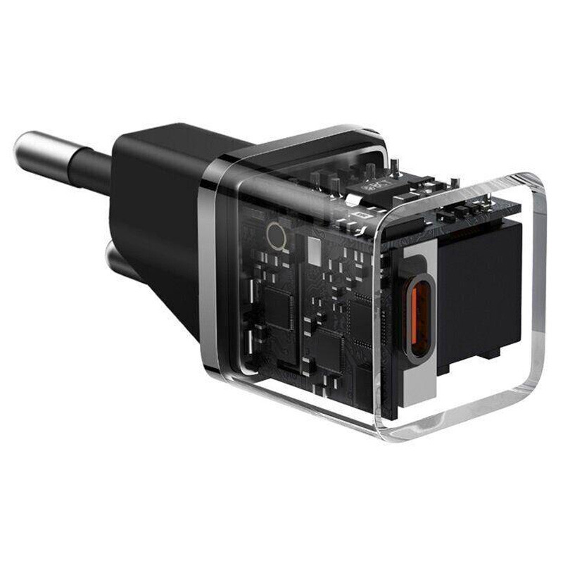 МЗП Baseus GaN5 Fast Charger (mini) PD20W (1USB-C) (CCGN05010) на малюнкі №3