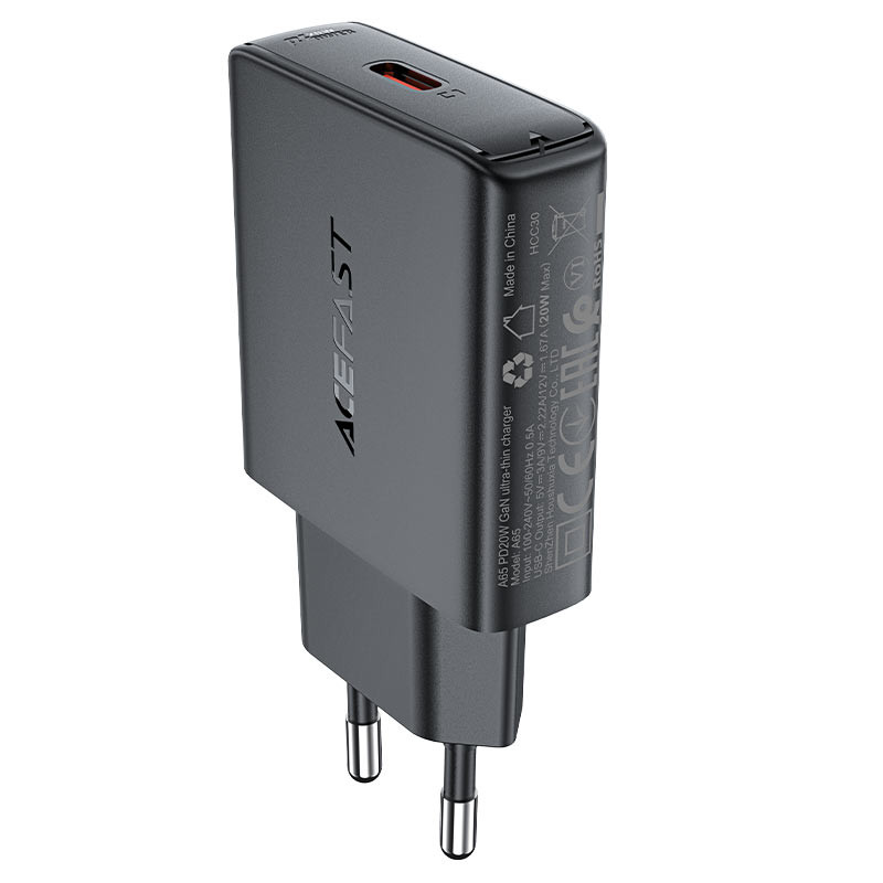 МЗП Acefast A65 PD20W GaN (USB-C) Зображення №2 МЗП Acefast A65 PD20W GaN (USB-C) дивитися фото №2
