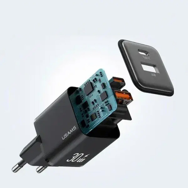 МЗП Usams US-CC189 PD30W + QC3.0 A+C X-ron Series дивитися фото №2