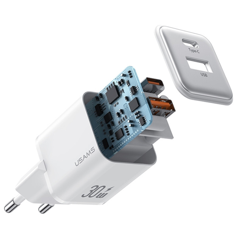 МЗП Usams US-CC189 PD30W + QC3.0 A+C X-ron Series дивитися фото №2