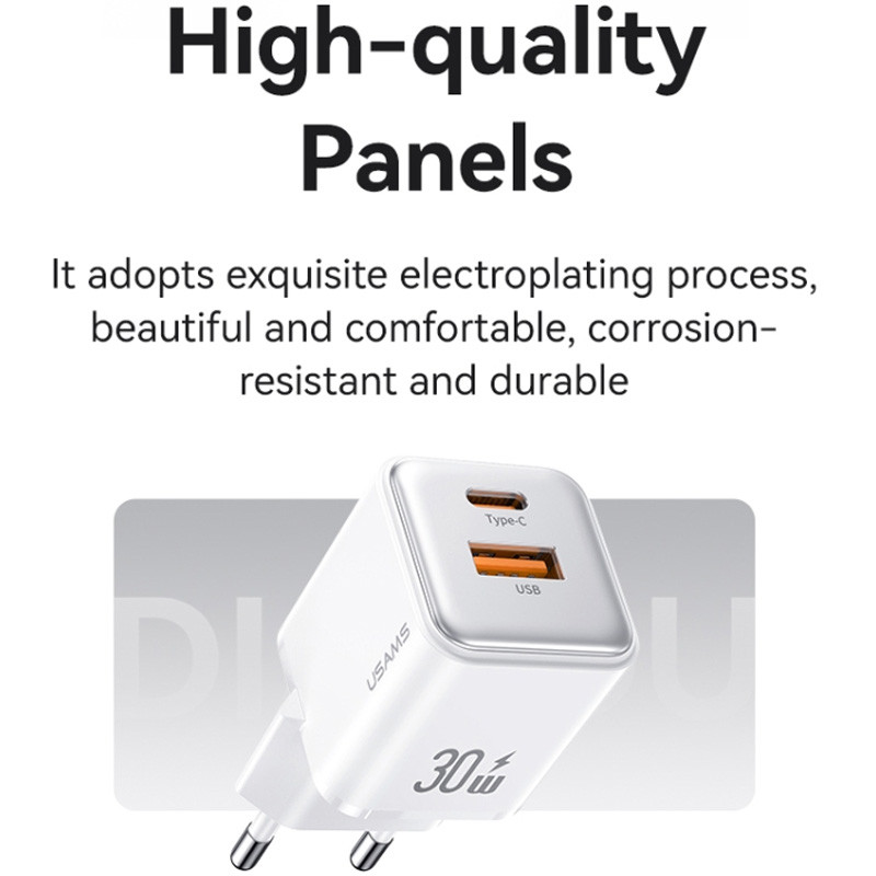 МЗП Usams US-CC189 PD30W + QC3.0 A+C X-ron Series дивитися фото №6
