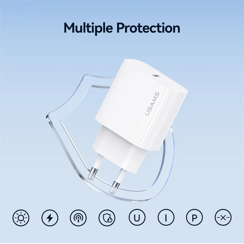 МЗП Usams US-OYXLTZ01 CC226 PD20W + SJ711 60W Type-C to Type-C Yi Series дивитися фото №5